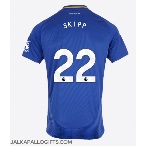 Leicester City Oliver Skipp #22 Kotipaita 2024-25 Lyhythihainen